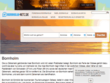 Tablet Screenshot of bornholm-netz.de